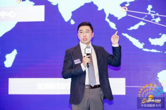 　賽輪集團副總裁袁嵩出席會議并作分享