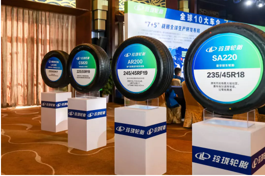 其中SPORT MASTER、GRIP MASTER C/S、AR200等高科技乘用車輪胎產(chǎn)品