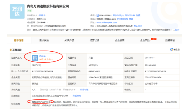 沃德威與青島萬潤達橡膠科技有限公司，共同被訴涉嫌侵害米其林外觀設(shè)計專利權(quán)。