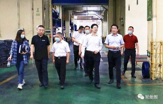 雙錢輪胎董事長(zhǎng)考察豐源輪胎 雙錢輪胎董事長(zhǎng)考察豐源輪胎
