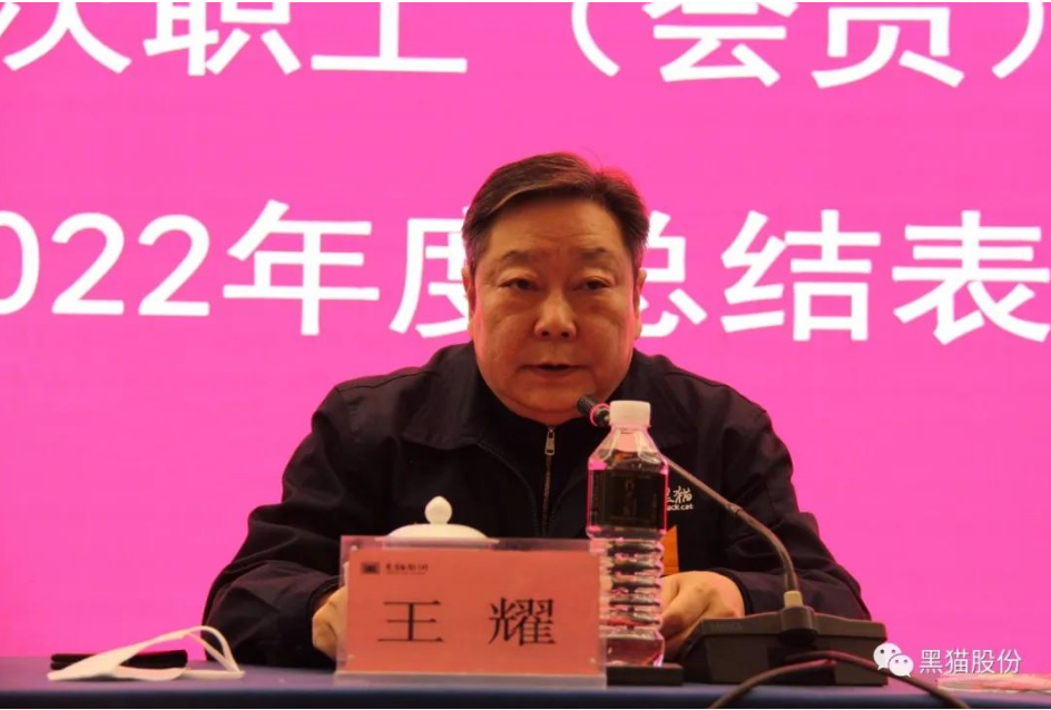 黑貓集團(tuán)黨委書記、董事局主席王耀