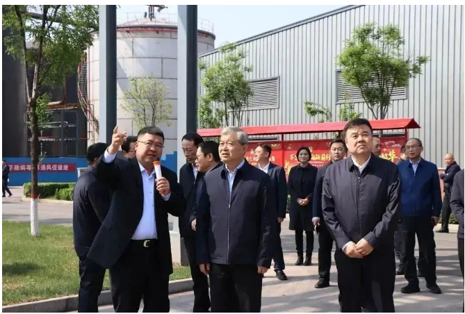 省人大常委會(huì)黨組書記一行視察三強(qiáng)新能源