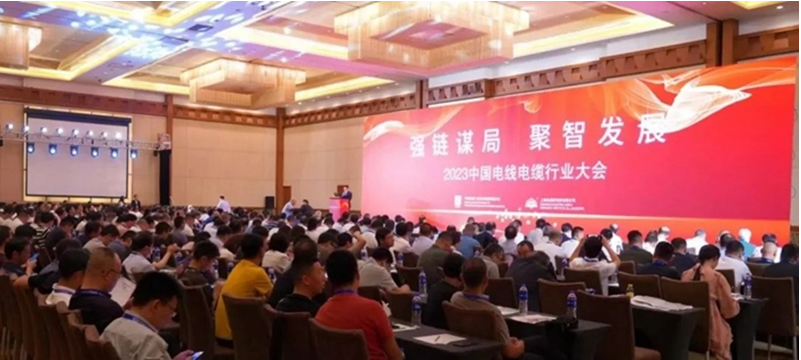 在大會(huì)上，萬馬股份代表團(tuán)認(rèn)真聆聽了各方專家的報(bào)告分享，并積極參與了與行業(yè)同仁的深度交流。他們聚焦了解了線纜制造業(yè)的新趨勢(shì)和新格局，同時(shí)也掌握了行業(yè)內(nèi)最新的資訊和技術(shù)。