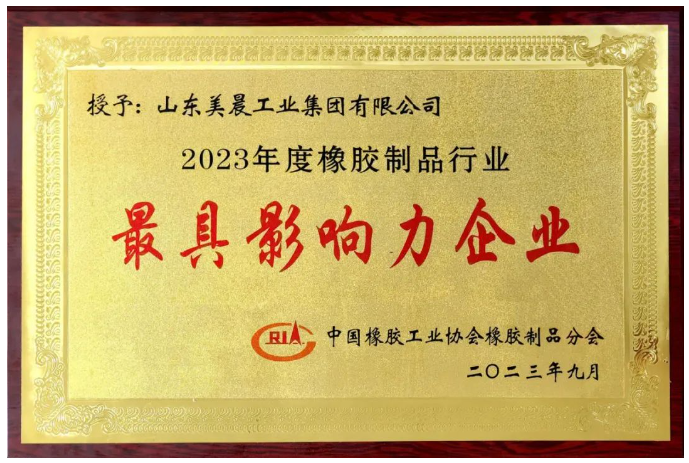 這次盛會的舉辦不僅彰顯了中國橡膠制品行業(yè)的前進動力，也為企業(yè)提供了一個展示實力、交流合作的重要平臺。眾多行業(yè)領(lǐng)軍企業(yè)的脫穎而出，為橡膠制品行業(yè)的未來發(fā)展注入了新的動力，預(yù)示著行業(yè)將在新起點上譜寫嶄新的篇章。