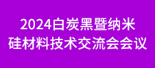 2024白炭黑暨納米硅材料技術(shù)交流會會議